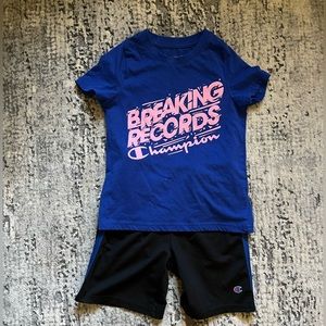 VGUC Boys Champion shirt/shirt set